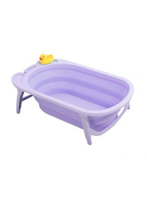 BABY’N GOODS - อ่างอาบน้ำอเนกประสงค์พับได้,สีม่วง