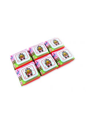 B.Duck Baby Wipes ผ้าเช็ดทำความสะอาดผิว ทิชชู่เปียก จำนวน 40 แผ่น/แพ็ค (6แพ็ค) Pink