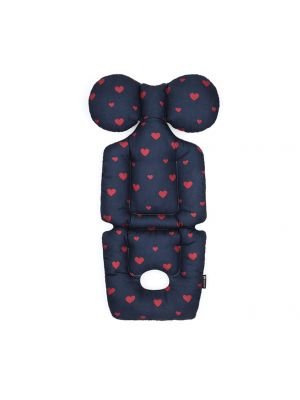 Bebenuvo - เบาะรองรถเข็น คาร์ซีท แบบหนา สี Random Heart