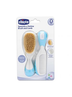 Chicco - ชุดหวีสำหรับเด็ก สีฟ้า
