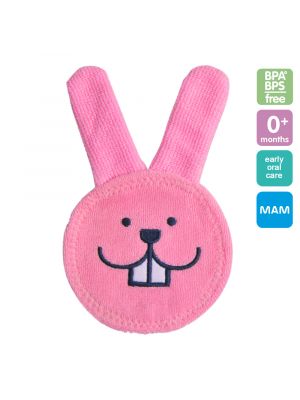 MAM กระต่ายทำความสะอาดช่องปาก รุ่น 0+months สี pink