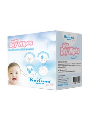 Karisma - Baby Dry Wipes  100 s (แพ็ค 3 กล่อง)