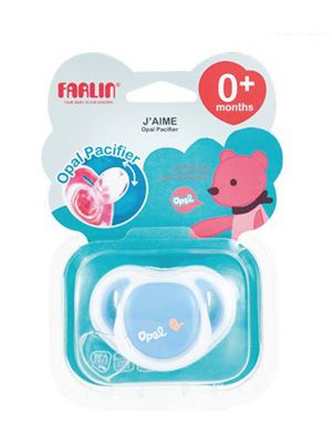 Farlin,จุกหลอก OPAL Pacifier สีฟ้า  รุ่น FL-TOPOPL01
