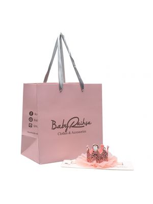 Babyraihsa - สายคาดผมมงกุฏสีชมพู 6 เดือน - 3 ปี