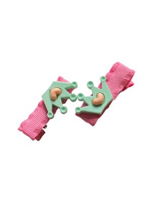 Babyraihsa - กิ๊ฟติดผมรูปมงกุฏหัวใจ