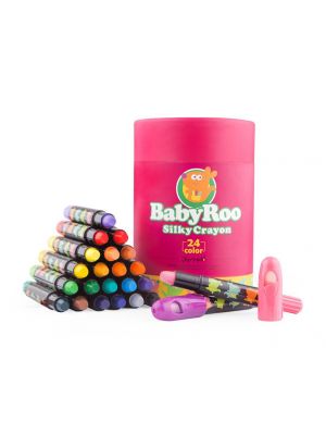 Joan Miro -สี Baby Roo Silky Crayon 24 สี