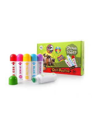 Joan Miro - ชุดปากกาแต้มสี Shaun the Sheep - Dot Painting Set