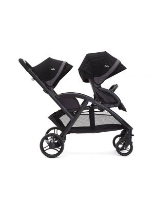 Joie, รถเข็นเด็ก Evaltte Duo 2 ที่นั่ง,สีดำ