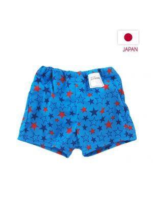 Nishiki, กางเกงผ้าอ้อมว่ายน้ำซักได้,แบบมีขา,ลายดาวสีน้ำเงิน,80 cm. (6-11Kgs) ,จัดส่งสินค้าทุกวันจันทร์/พุธ/ศุกร์