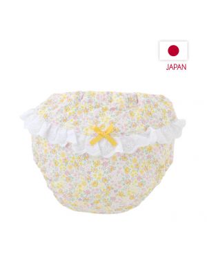 Nishiki, กางเกงสำหรับน้องหัดเลิกแพมเพิส,แบบสวม,ลายดอกไม้เหลือง,100 cm.(14-16Kgs) ,จัดส่งสินค้าทุกวันจันทร์/พุธ/ศุกร์