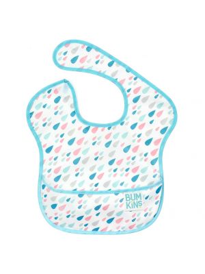 Bumkins - ผ้ากันเปื้อน รุ่น Super Bib ลาย Raindrops
