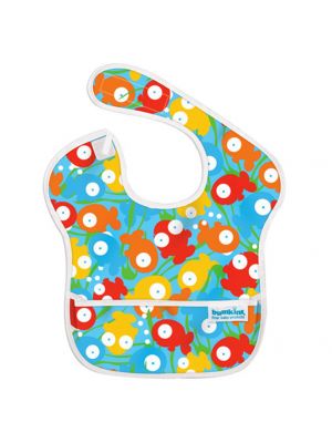 Bumkins - ผ้ากันเปื้อน รุ่น Super Bib  ลาย Guppy
