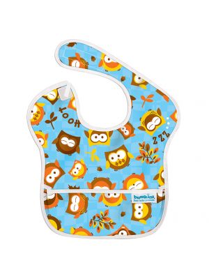 Bumkins - ผ้ากันเปื้อน รุ่น Super Bib ลาย Owl