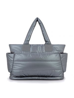 CIPU - Airy Tote กระเป๋าผ้าอ้อมคุณแม่ รุ่นเบาเสมือนอากาศ สี Smokey Grey ไซส์ L