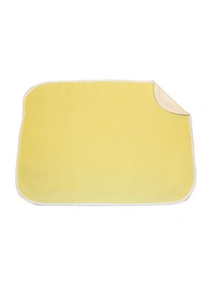 Saker ผ้ารองซับน้ำ SIZE XL แบบมีปีกด้านข้าง สีเหลือง