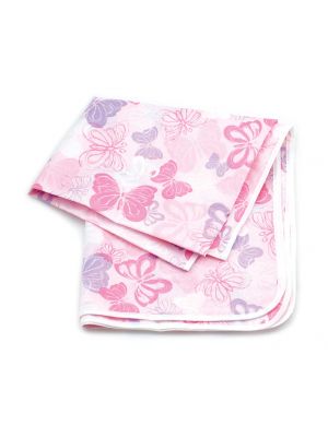 Bumkins - ผ้าปูรองอเนกประสงค์ รุ่น Splat Mat ลาย Butterfly