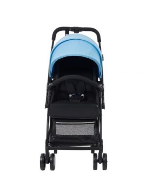 Safety-รถเข็นเด็ก รุ่นโนมิ 4 ล้อเลื่อน สีดำฟ้า เวอร์ชั่นยุโรปแรกเกิด-4ปี