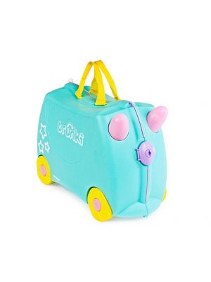 TRUNKI กระเป๋าเดินทางสำหรับเด็ก Ride On Suitcase-Unicorn