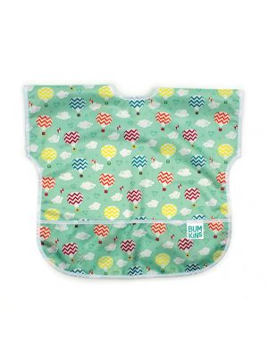 Bumkins - เสื้อคลุมกันเปื้อน รุ่น Junior Bib ลาย Bunny Patch
