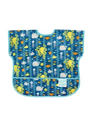 Bumkins - เสื้อคลุมกันเปื้อน รุ่น Junior Bib ลาย Sea Friends