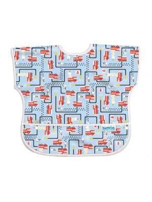 Bumkins - เสื้อคลุมกันเปื้อน รุ่น Junior Bib ลาย Fire Engine