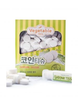 Vegetable Baby ผ้าอเนกประสงค์อัดเม็ด 300 เม็ด (พร้อมตลับพกพา)