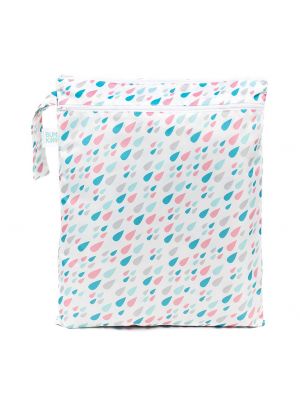 Bumkins - กระเป๋าผ้ากันน้ำอเนกประสงค์ รุ่น Wet/Dry Bag ลาย Raindrops