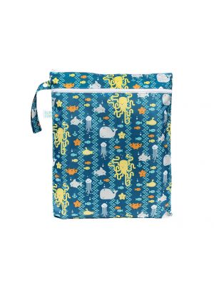 Bumkins - กระเป๋าผ้ากันน้ำอเนกประสงค์ รุ่น Wet/Dry Bag ลาย Sea Friends