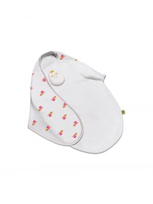 Zen Swaddle, ผ้าห่อตัวสำเร็จรูปกันสะดุ้ง - รุ่นClassic (ผ้าCotton) ลาย Fishing Around Pelican ,0-6 Months